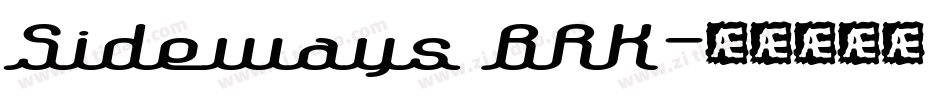 Sideways BRK字体转换